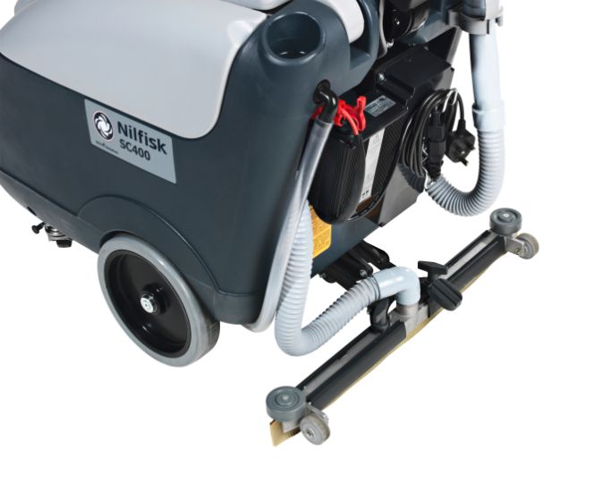 Nilfisk BA410 CA410 and SC400 Floor Scrubber Squeegee Support Wheel Kit Of One Wheel