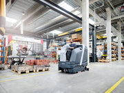 Nilfisk SC6000 1050 D Rider Scrubber-Drier With Disc Brush Scrubbing Deck - TVD The Vacuum Doctor