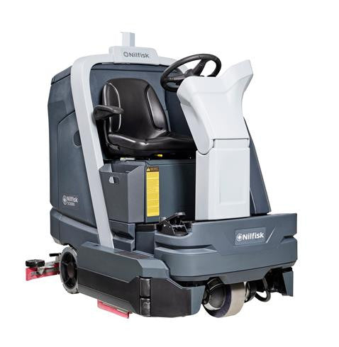 Nilfisk SC6000 910C Rider Scrubber-Drier With Cylinder Brush Deck For Rough Surfaces - TVD The Vacuum Doctor