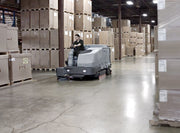 Nilfisk SC8000 LPG Rider Scrubber-Drier With Cylindrical Brush Scrubbing Deck - TVD The Vacuum Doctor