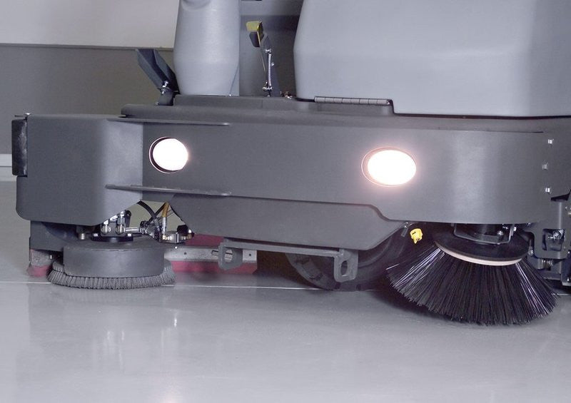 Nilfisk SC8000 1300 LPG Rider Scrubber-Drier With Cylindrical Brush Scrubbing Deck - TVD The Vacuum Doctor