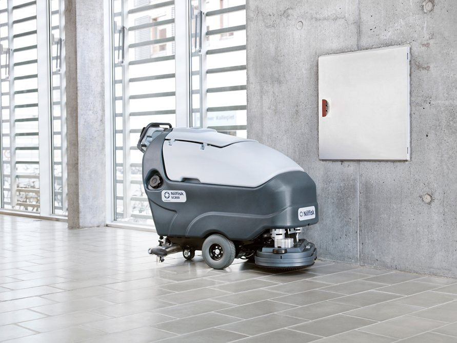 Nilfisk SC800-71 Cylindrical Battery Operated Scrubber Drier Complete FREE DELIVERY! - TVD The Vacuum Doctor