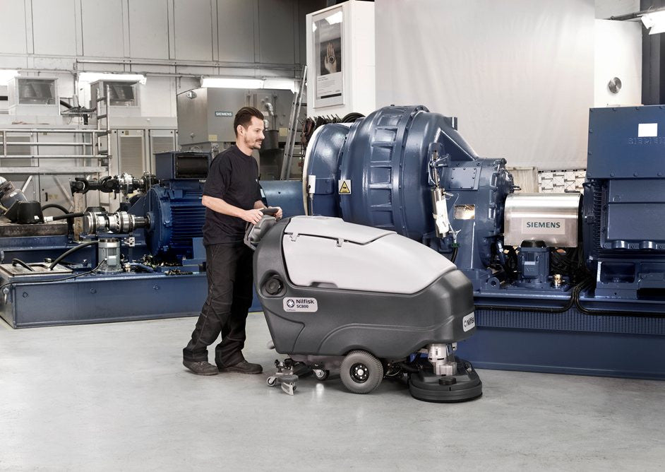 Nilfisk SC800-71 Cylindrical Battery Operated Scrubber Drier Complete FREE DELIVERY! - TVD The Vacuum Doctor