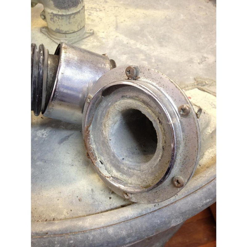 205 Litre Galvanised Steel Separator Complete With Lid On Wheels INFORMATION ONLY - TVD The Vacuum Doctor