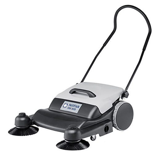 Nilfisk SM800 Walk Behind Floor Sweeper Replaced By SW250 - TVD The Vacuum Doctor