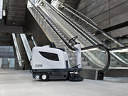 Nilfisk-Advance SR1101 Battery Powered Rider Sweeper With Dumping Hopper - TVD The Vacuum Doctor