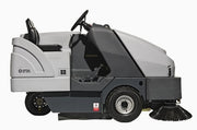 Nilfisk SR1601 G Maxi Kubota LPG Powered Rider Sweeper With Two Brooms - TVD The Vacuum Doctor