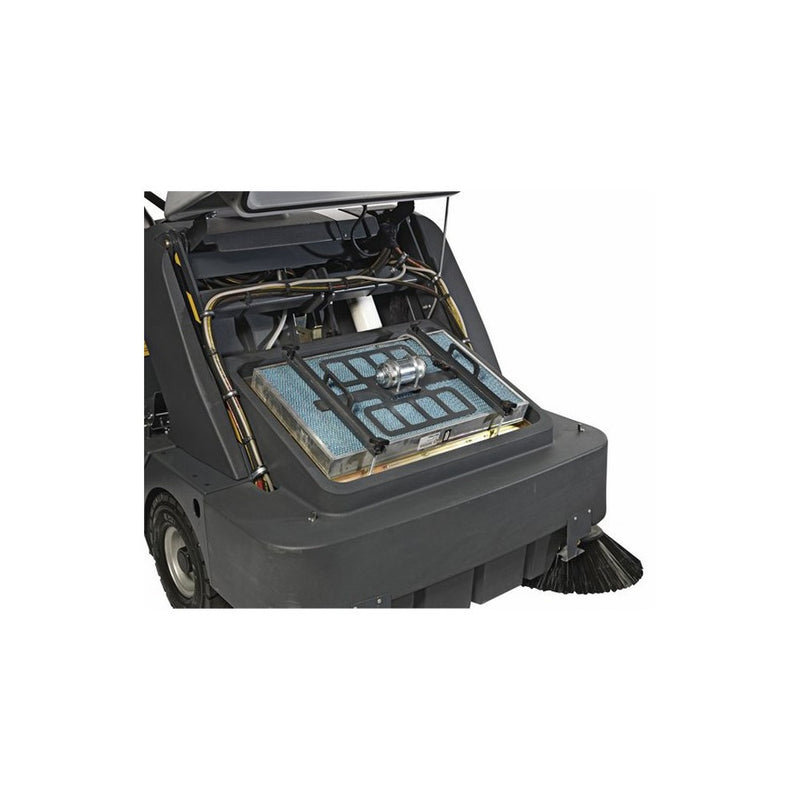 Nilfisk SR1601 D3 Maxi Ride-On Kubota Diesel Powered Rider Sweeper - The Vacuum Doctor