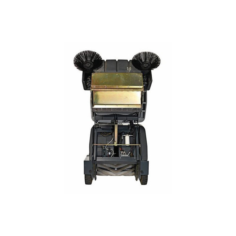 Nilfisk SR1601 B Battery Powered Rider Sweeper COMPLETE With Batteries and Charger! - TVD The Vacuum Doctor