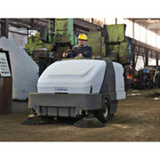 Nilfisk SR1601 G Maxi Kubota LPG Powered Rider Sweeper With Two Brooms - TVD The Vacuum Doctor