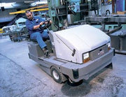 Nilfisk-Advance SR1800 Rider Sweeper Now REPLACED BY Nilfisk SW8000 - TVD The Vacuum Doctor