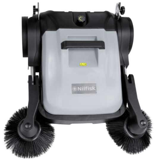 Nilfisk SW250 Walk Behind Push Floor Sweeper 920mm Sweep Path - TVD The Vacuum Doctor
