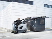 Nilfisk-Advance SW4000 LPG Powered Rider Sweeper With Hydraulic Dump Hopper - TVD The Vacuum Doctor