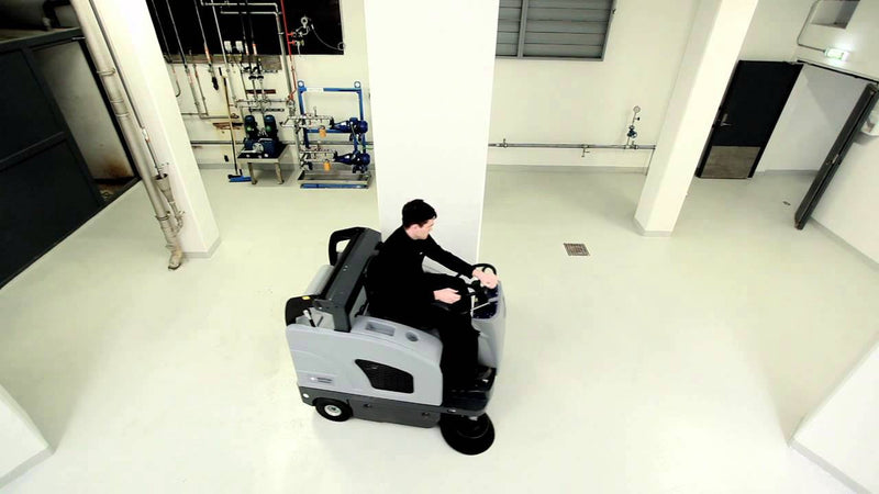 Nilfisk-Advance SW4000 LPG Powered Rider Sweeper With Hydraulic Dump Hopper - TVD The Vacuum Doctor