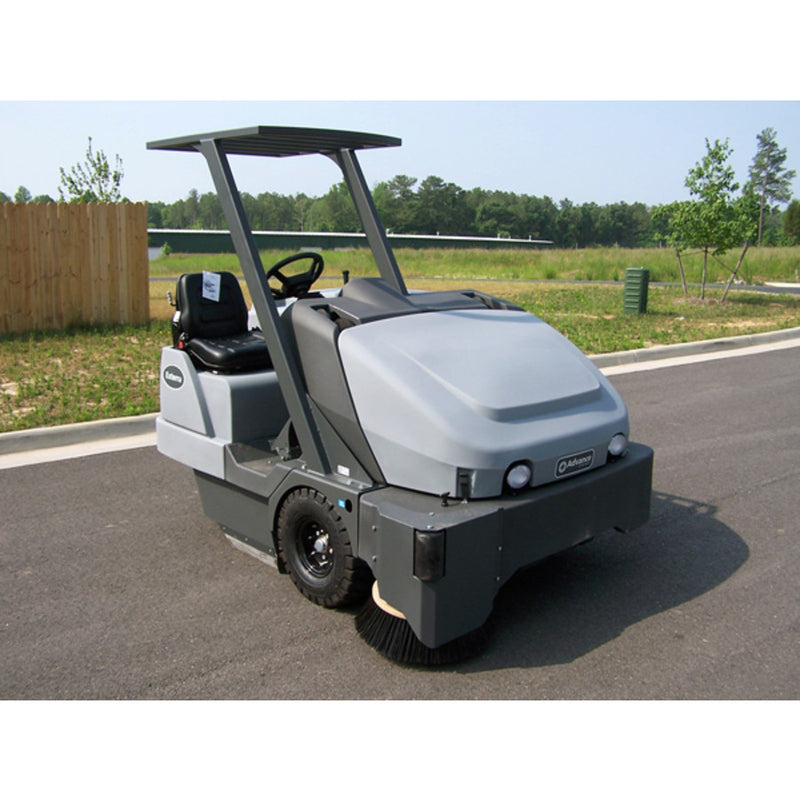 Nilfisk SW8000 D Kubota 4 Cylinder Kubota Diesel Powered Rider Sweeper - TVD The Vacuum Doctor