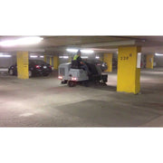 Nilfisk SW8000 165 4 Cylinder GM Vortex LPG Powered Rider Sweeper One Side Broom - TVD The Vacuum Doctor