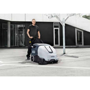 Nilfisk SW900 Walk Behind Battery Sweeper With On-board Charger - TVD The Vacuum Doctor