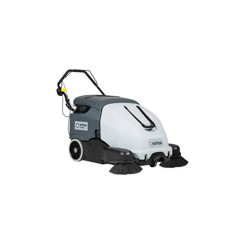 Nilfisk SW900 Walk Behind Battery Sweeper With On-board Charger - TVD The Vacuum Doctor