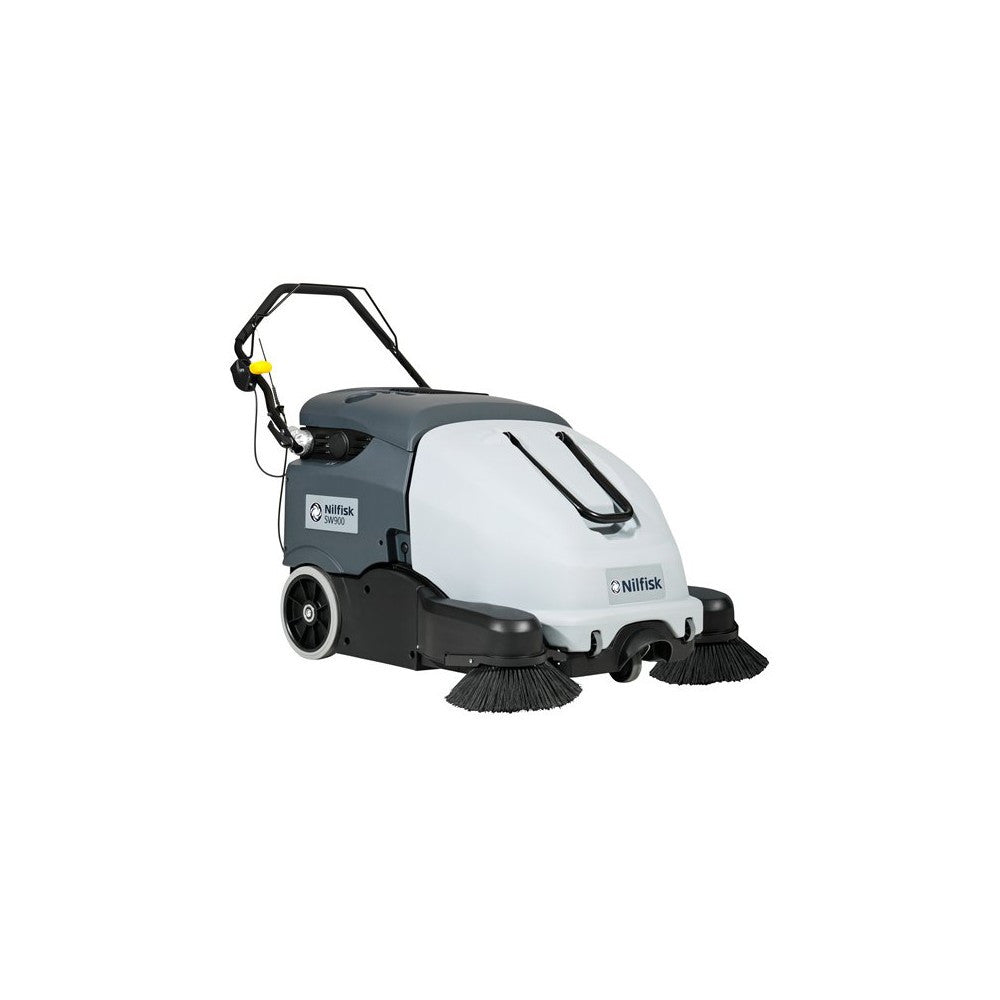 Nilfisk SW900 Walk Behind 12Volt Battery Sweeper With On-board Charger ...