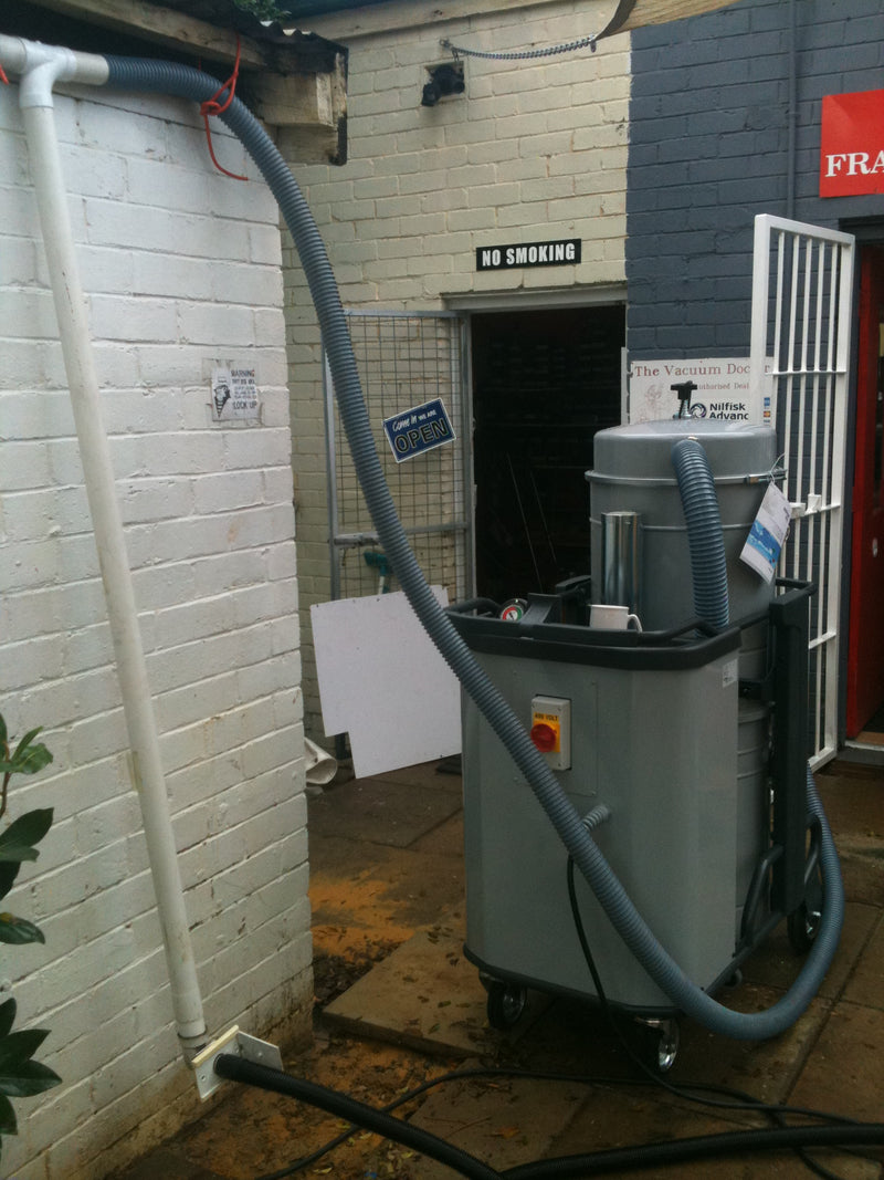 NilfiskCFM T40 W 4 kWatt 3 Phase Industrial Vacuum Cleaner - Without Hose Kit - FREE Aussie Delivery!