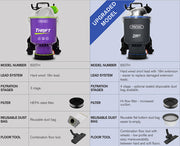 PACVAC Thrift The Most Outstanding Economic Backpack Vacuum Cleaner! - TVD The Vacuum Doctor