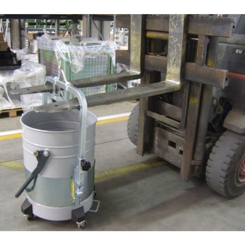 NilfiskCFM 100 Litre 460mm Container Diameter Ring For Easy Emptying By Forklift - TVD The Vacuum Doctor