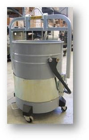 NilfiskCFM 175 Lit 560mm Diameter Container Ring Easy Empty Bracket - The Vacuum Doctor