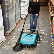 TruSweep 460 Robust Reliable Push Sweeper With 600mm Cleaning Path - TVD The Vacuum Doctor