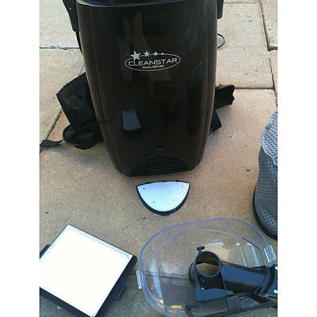 Cleanstar HEPA Filtered Backpack Vacuum Cleaner Great For Start-Up Cleaning Business! - TVD The Vacuum Doctor