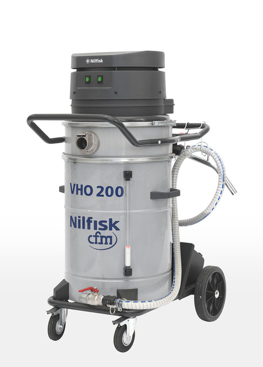 NILFISKCFM VHO 200X Sump Recovery Vacuum Cleaner For Industries Using Oil - TVD The Vacuum Doctor