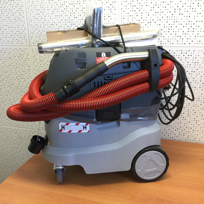 Nilfisk VHS 42 L40 HC InfiniClean TYPE H Safety Vacuum Cleaner For Asbestos Complete - TVD The Vacuum Doctor