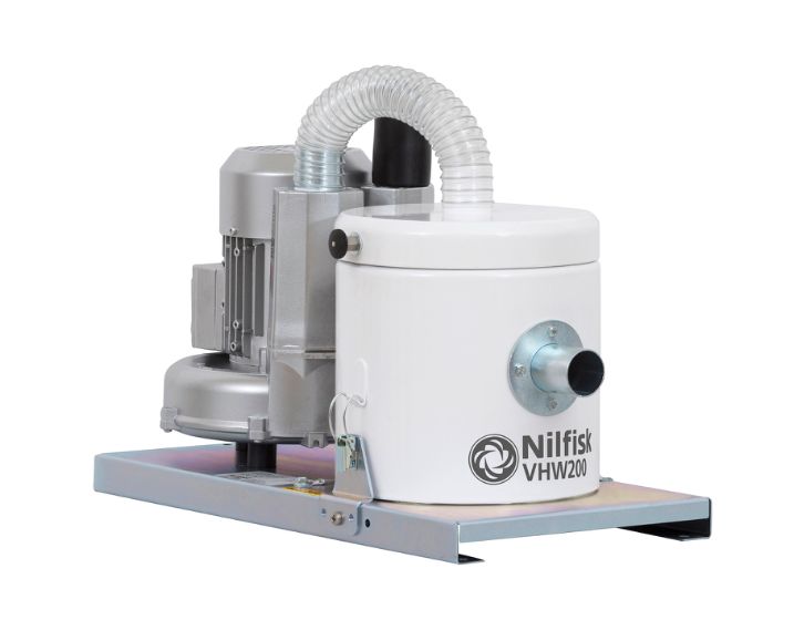 Nilfisk VHW200 3 Phase 0.45kW Whiteline Pharmaceutical Vacuum Cleaner ANZ Configured