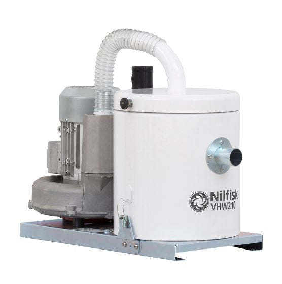 Nilfisk VHW210 3 Phase 0.89kW Whiteline Pharmaceutical Vacuum Cleaner ANZ Configured