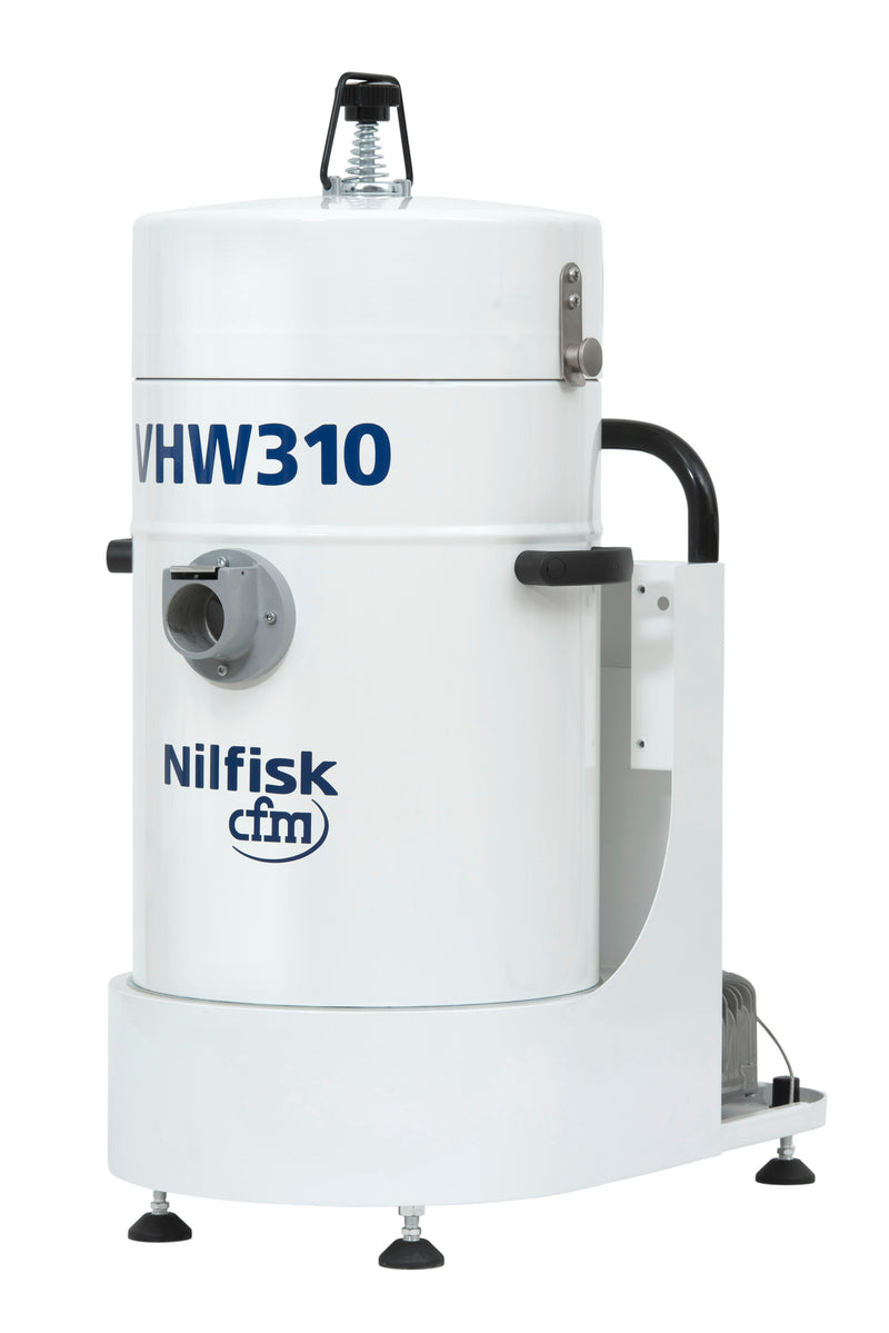 NilfiskCFM VHW310 AD 3 Phase ANZ Config White Line Vacuum Unit With Downstream Absolute Filter - No Hose Kit - Special Order Only