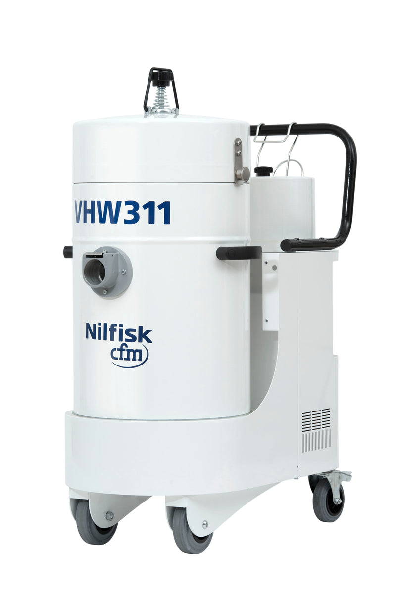 NilfiskCFM VHW311 T AD 3 Phase ANZ Config White Line Vacuum Unit With Downstream Absolute Filter - No Hose Kit - Special Order Only