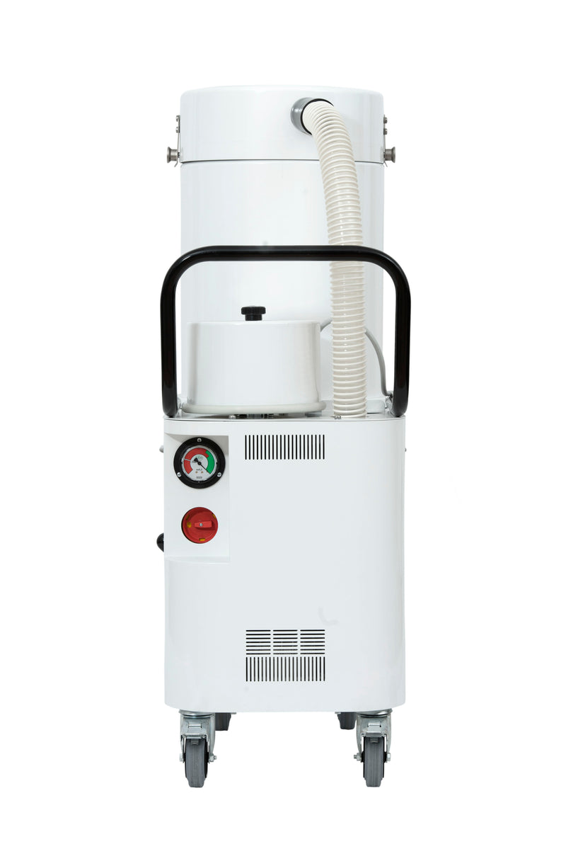 NilfiskCFM VHW320 LC AD ANZ Config White Line Vacuum Unit With 3Ph Induction Motor - No Hose Kit - Special Order Only