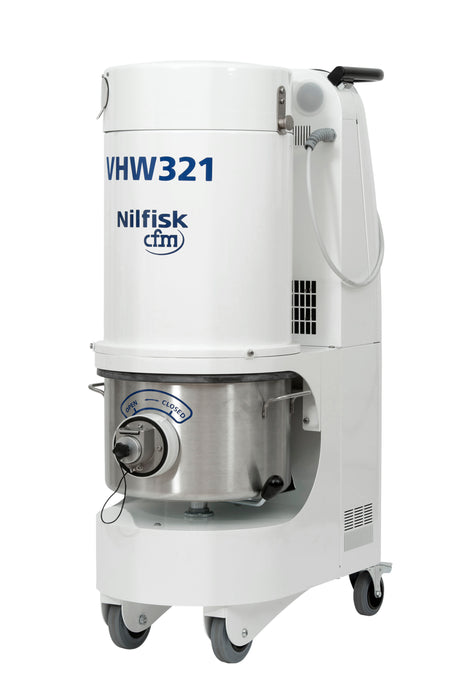 NilfiskCFM VHW321 LC ANZ Config White Line Vacuum Unit With 3Ph Induction Motor