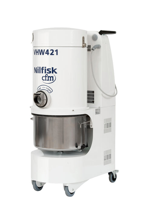 NilfiskCFM VHW421 LC ANZ Config White Line Vacuum Unit With 2.2kW 3Ph Induction Motor
