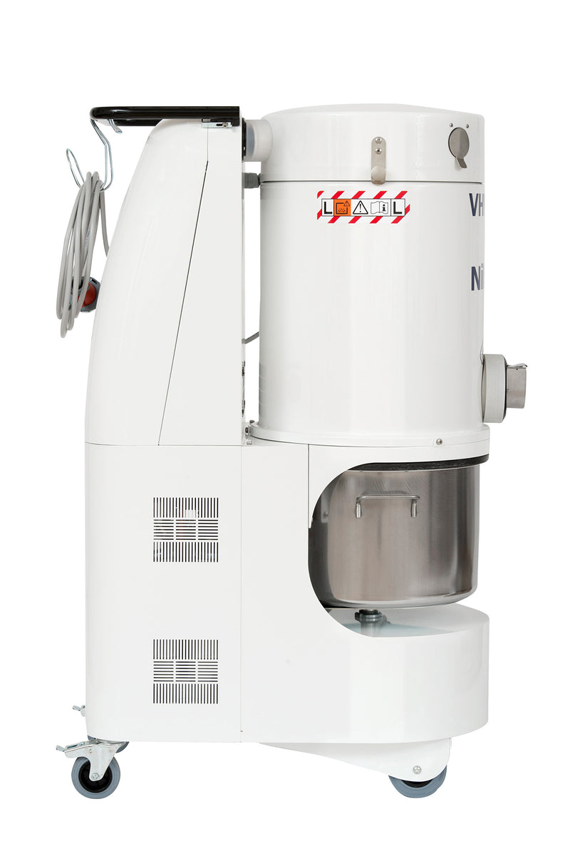 NilfiskCFM VHW421 LC ANZ Config White Line Vacuum Unit With 2.2kW 3Ph Induction Motor - No Hose Kit - Special Order Only