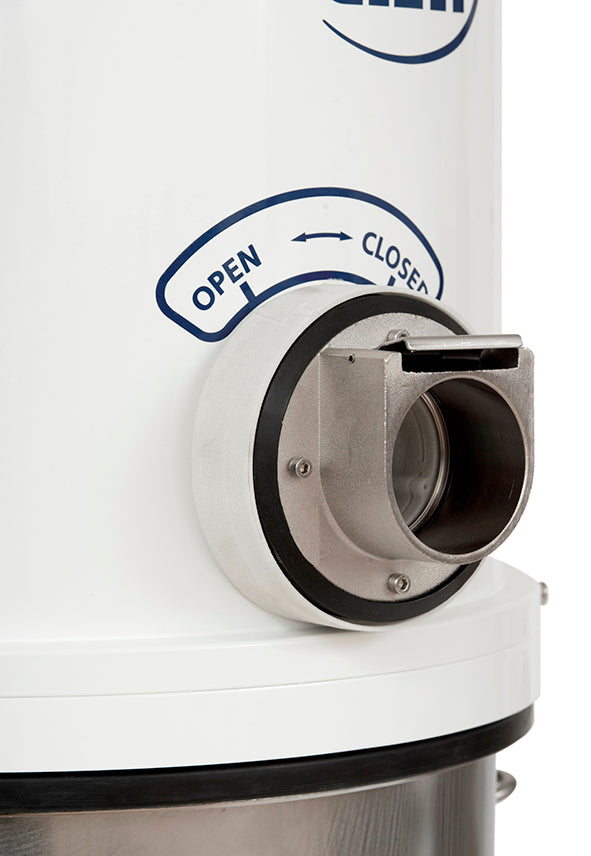 NilfiskCFM VHW421 LC ANZ Config White Line Vacuum Unit With 2.2kW 3Ph Induction Motor - No Hose Kit - Special Order Only