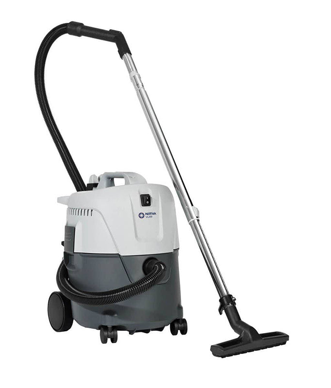 Nilfisk VL200 Push&Clean Affordable Wet and Dry Vacuum Cleaner - TVD The Vacuum Doctor
