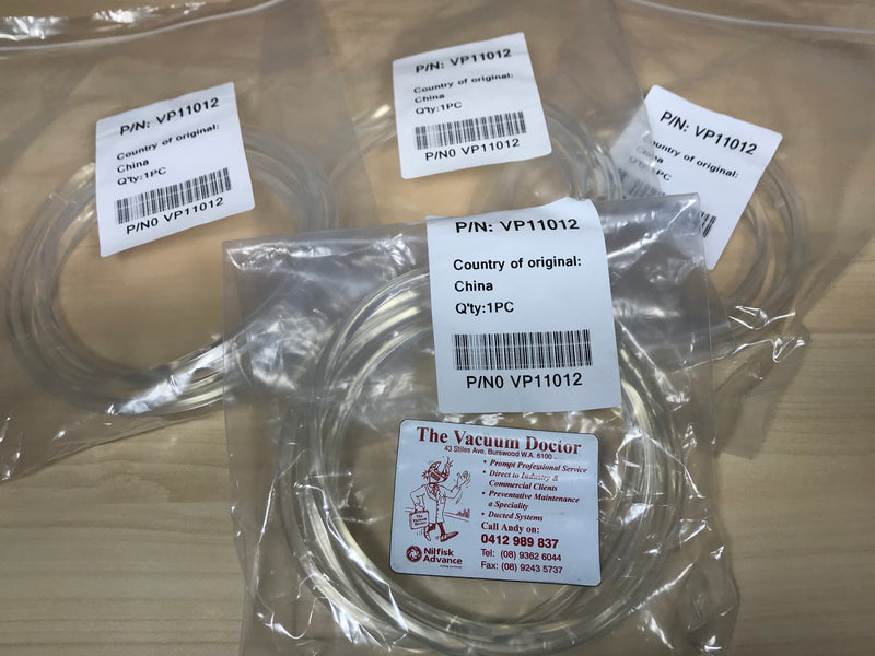 Nilfisk Viper SW250 Pedestrian Sweeper Long Round D6 Side Broom Drive Belt - The Vacuum Doctor