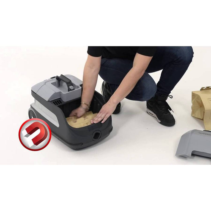 Nilfisk VP600 Li-ion Battery Powered HEPA Filtered Vacuum Cleaner FREE DELIVERY - TVD The Vacuum Doctor