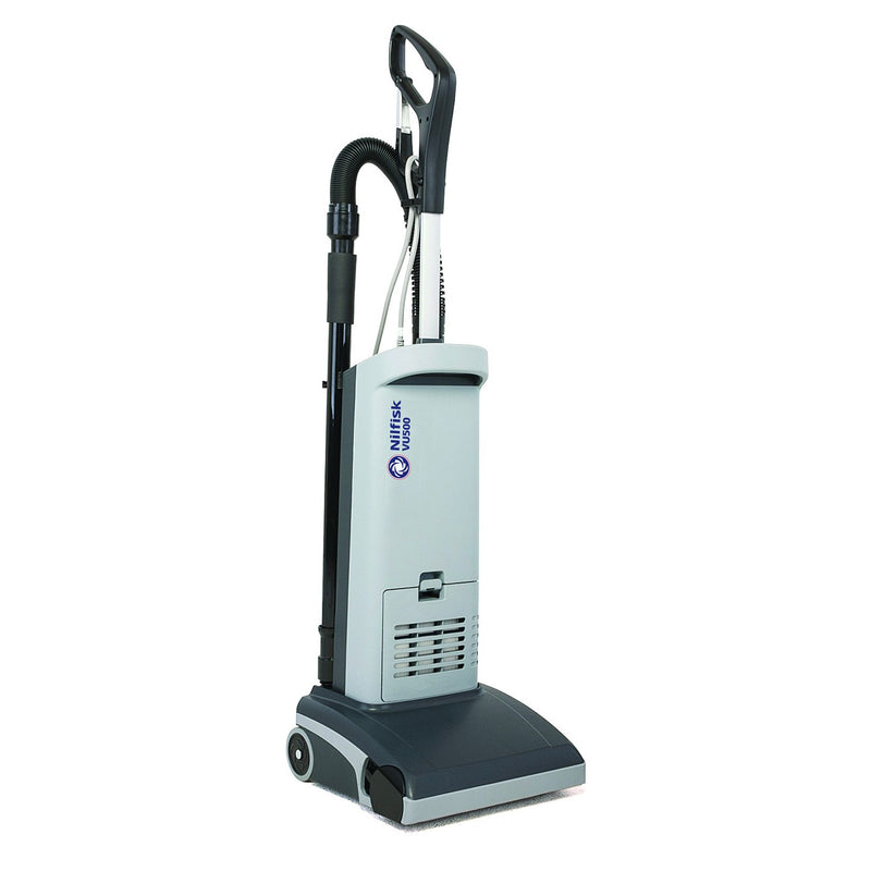 Nilfisk VU500 12 Inch Upright Vacuum Cleaner For Daily Deep Carpet Cleaning - TVD The Vacuum Doctor