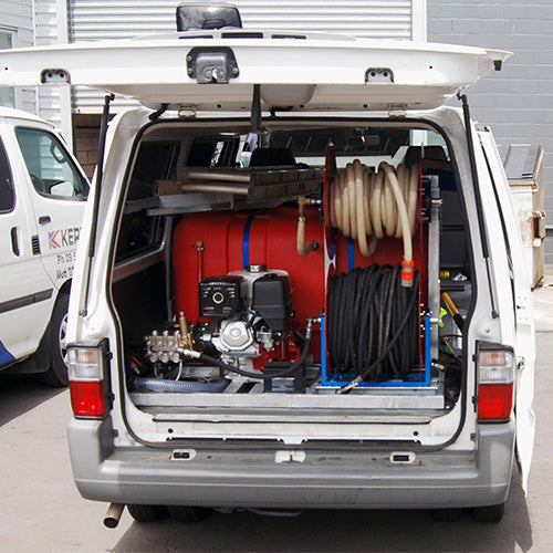 Kerrick PP6012PRO-20G Pro Super Skid Stationary 3500PSI Hot Water Pressure Washer - Replaced By Other Units On This Information Page