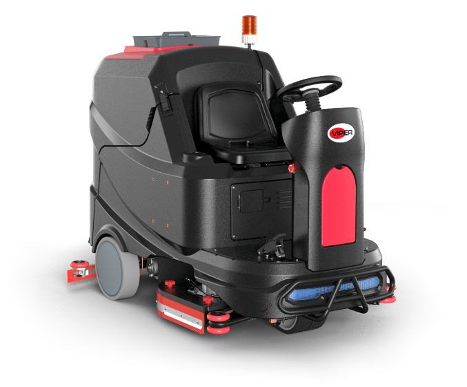 Viper AS1050R Large 36V Rider Scrubber-Drier With Disc Brush Scrubbing Deck FREE Aussie Delivery!!