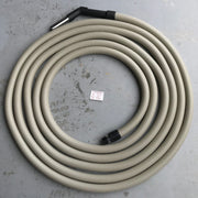 9 Metre Length 32mm Domestic Cream Ducted Vacuum Hose Complete - The Vacuum Doctor