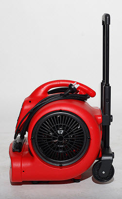 XPower 520W Prof Air Mover With Wheels And Built-In Trolley FREE DELIVERY! - TVD The Vacuum Doctor