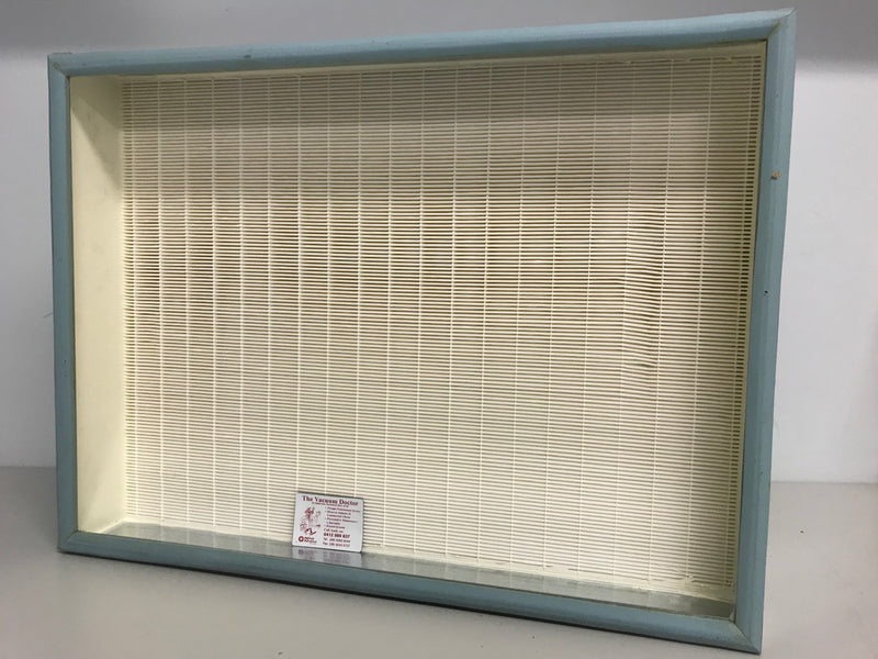 NilfiskCFM 3707 and 3907 INOX 3 Phase Industrial Vacuum Cleaner Class H14 Absolute Panel Filter Kit - TVD The Vacuum Doctor