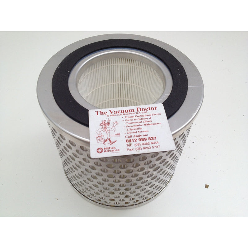 NilfiskCFM 118 Industrial Vacuum Cleaner K1 Absolute Filter - TVD The Vacuum Doctor